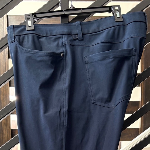 lululemon ABC Navy Blue Men's Pants - Picture 3 of 14